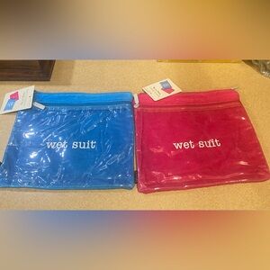 Amica 2 Bathing Beauty Bathing Suit Bags NWT